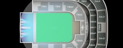 Seat view from Floor