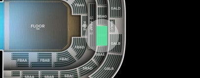 Seat view from Second Balcony