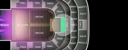 Seat view from First Balcony