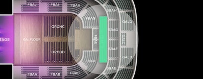 Seat view from First Balcony