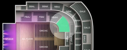 Seat view from First Balcony