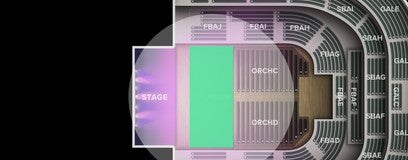 Seat view from Floor