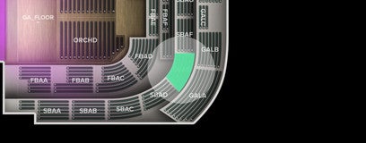 Seat view from Second Balcony