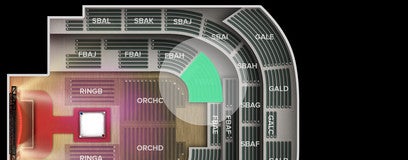 Seat view from First Balcony
