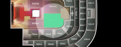 Seat view from Orchestra