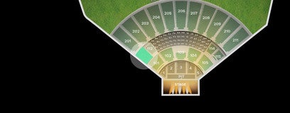 Seat view from Middle