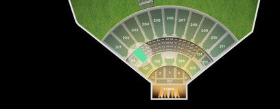 Seat view from Middle