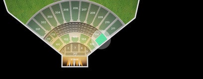 Seat view from Middle