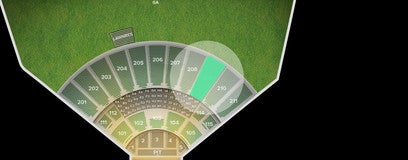 Seat view from Upper