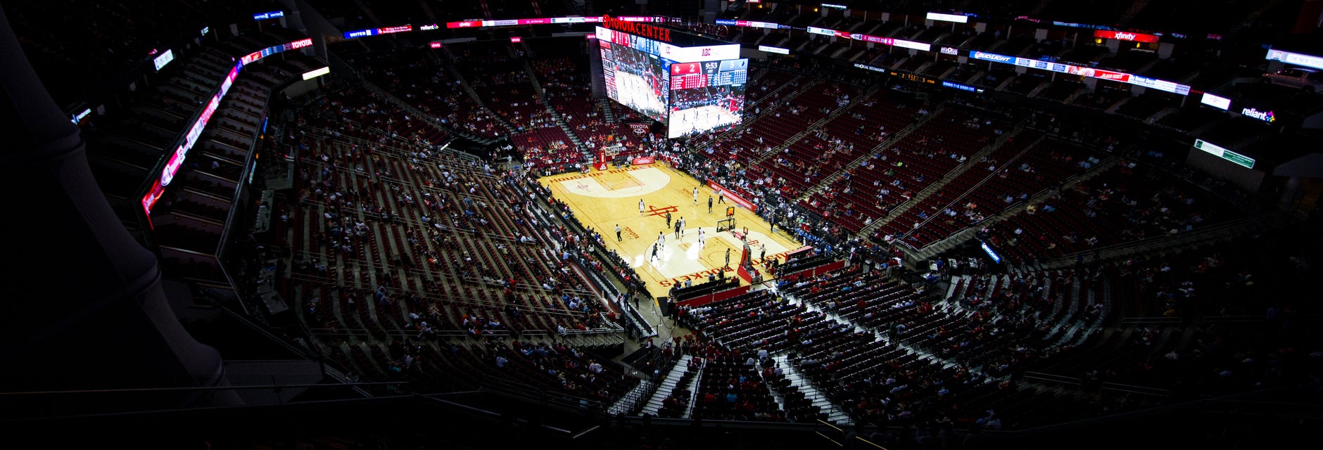 Seat view from Upper Baseline