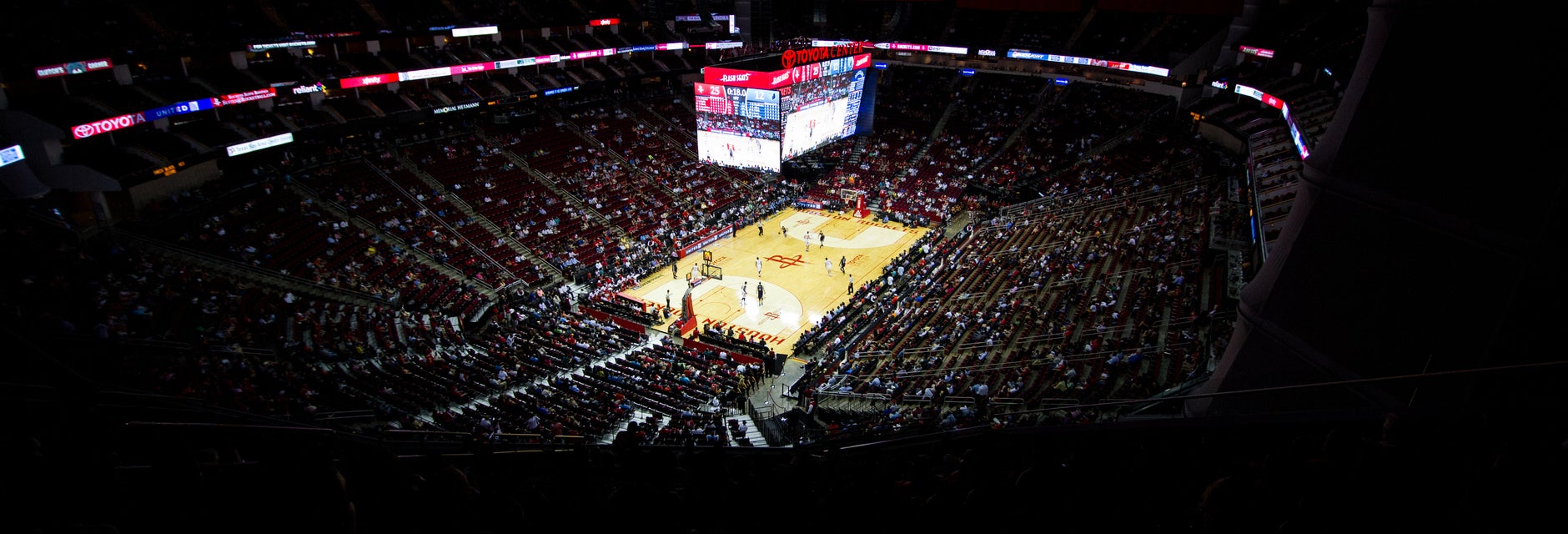Seat view from Upper Baseline