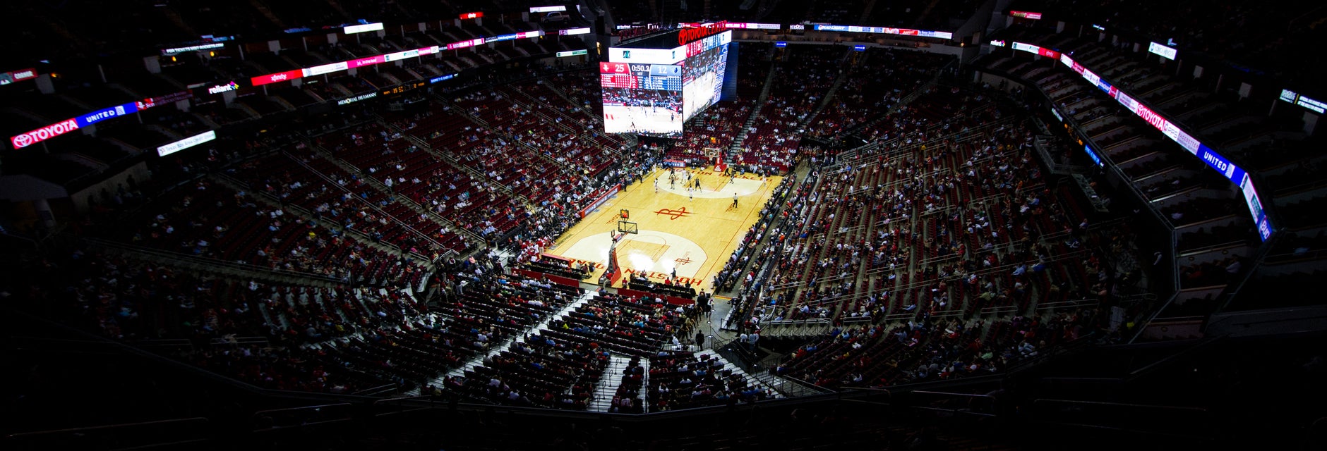 Seat view from Upper Baseline