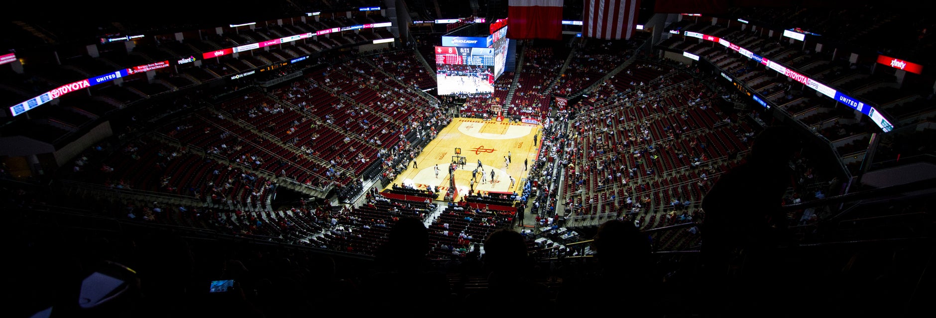 Seat view from Upper Baseline