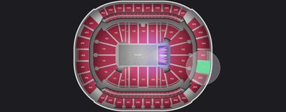 Seat view from Upper