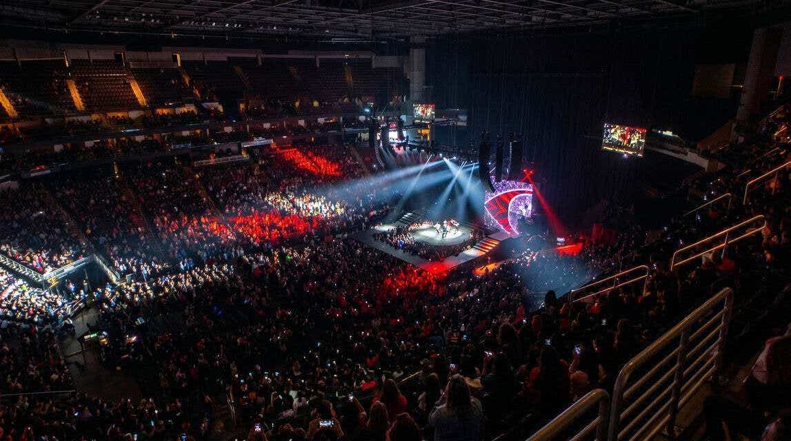 Seat view from Upper