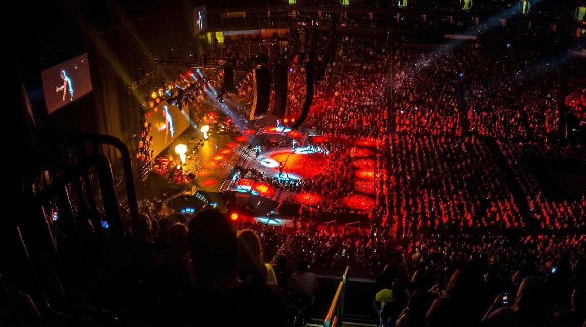Seat view from Upper
