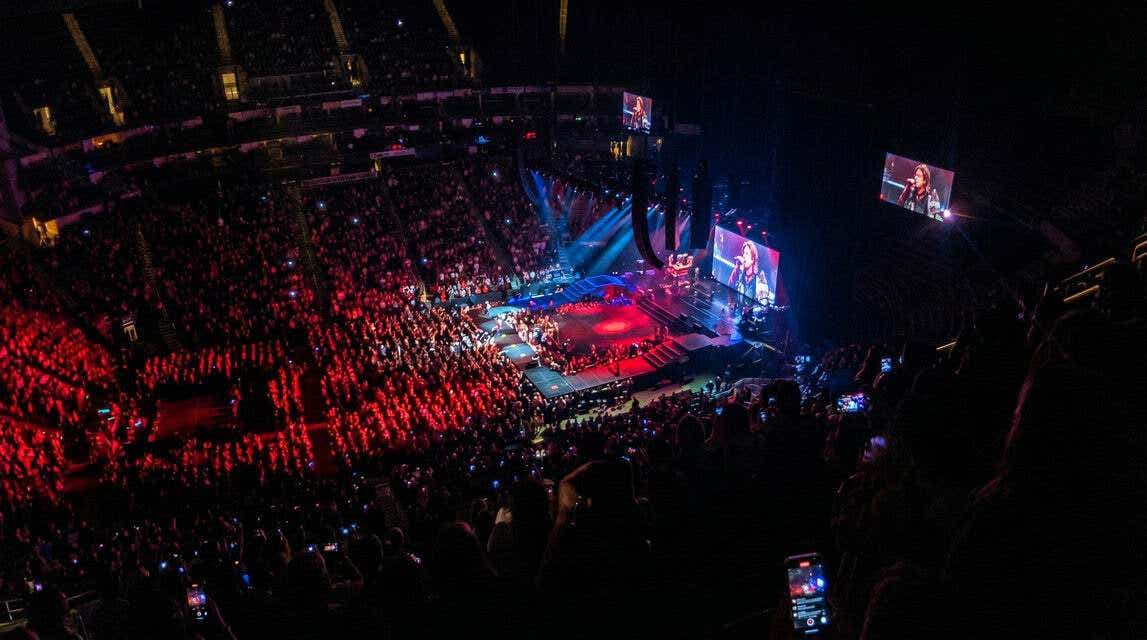 Seat view from Upper