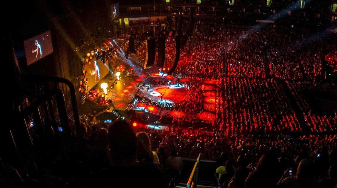 Seat view from Upper