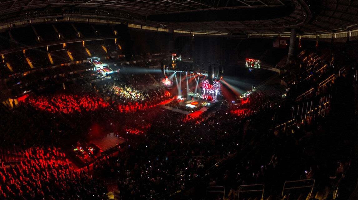 Seat view from Upper