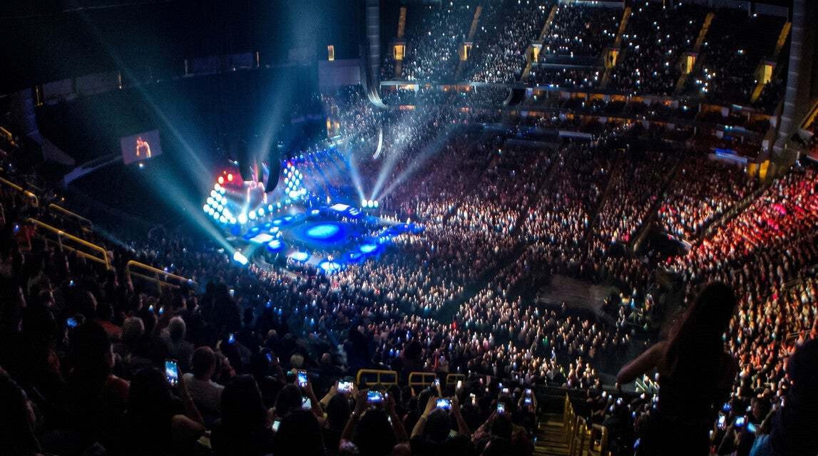 Seat view from Upper