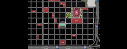 Seat view from 1310 Leeland St