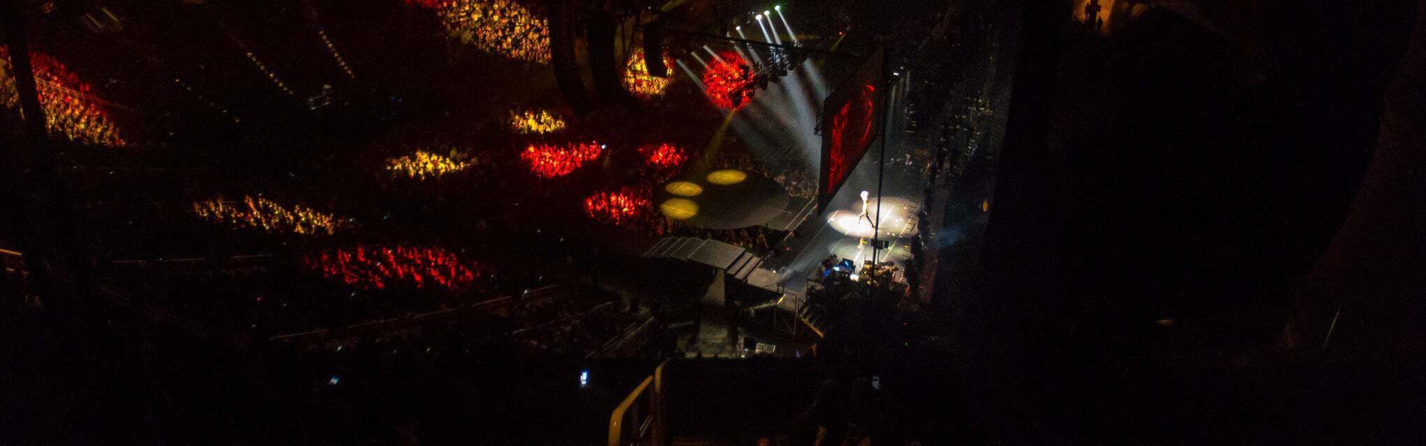 Seat view from Upper