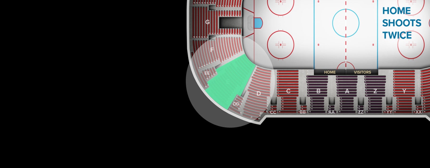 Seat view from Lower