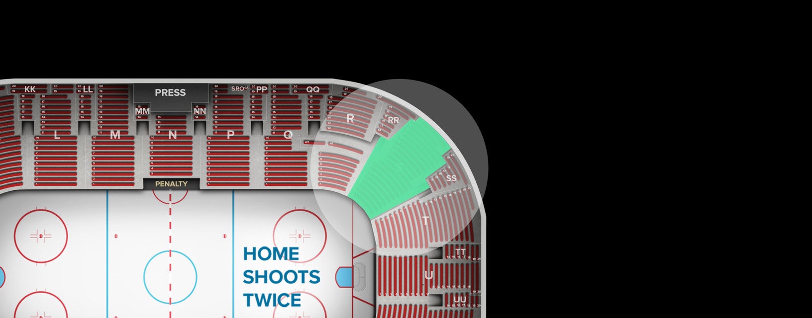 Seat view from Lower