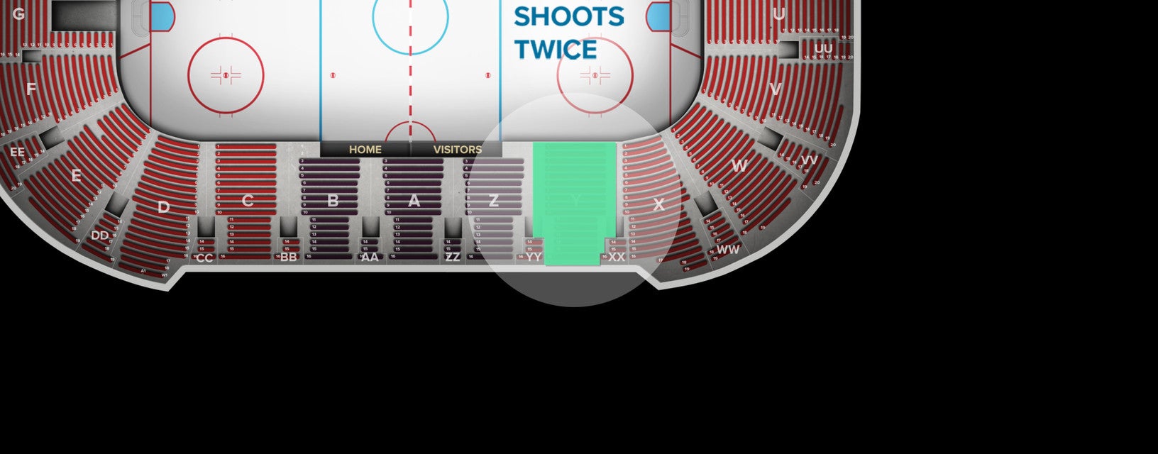 Seat view from Lower