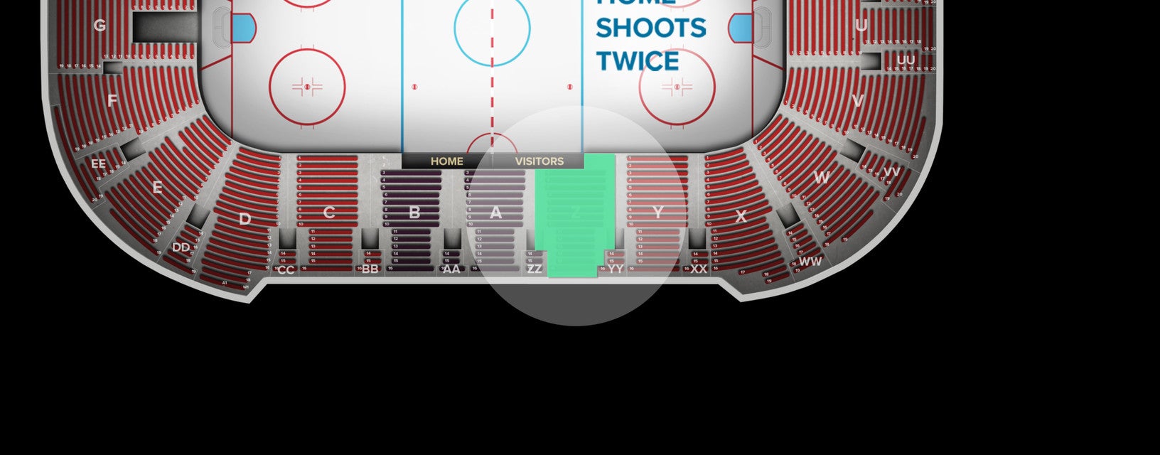 Seat view from Lower