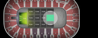 Seat view from Floor