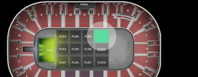 Seat view from Floor