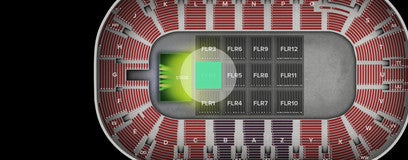 Seat view from Floor