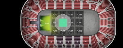 Seat view from Floor