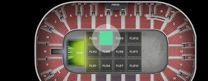 Seat view from Floor