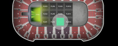 Seat view from Floor