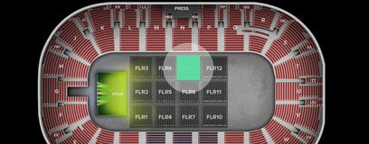 Seat view from Floor