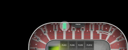 Seat view from Upper