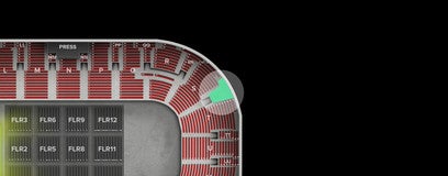 Seat view from Upper