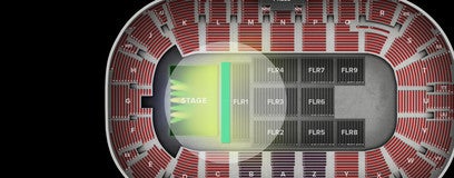 Seat view from 