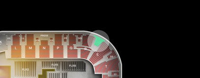 Seat view from Upper