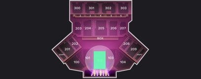 Seat view from Lower