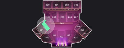 Seat view from Middle