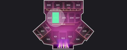 Seat view from Middle