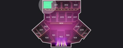 Seat view from Upper