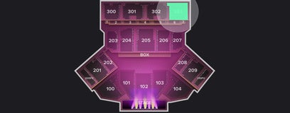 Seat view from Upper