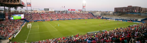 Seat view from Sideline West