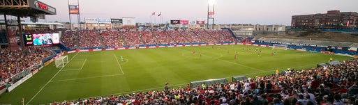 Seat view from Sideline West