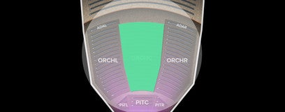 Seat view from Orchestra