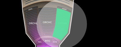 Seat view from Orchestra